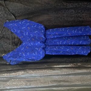 Dress with butterflies